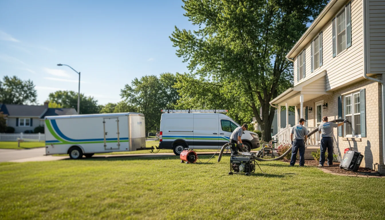 Flooded Basement Restoration And Cleanup With Repair in Van Etten, NY near me